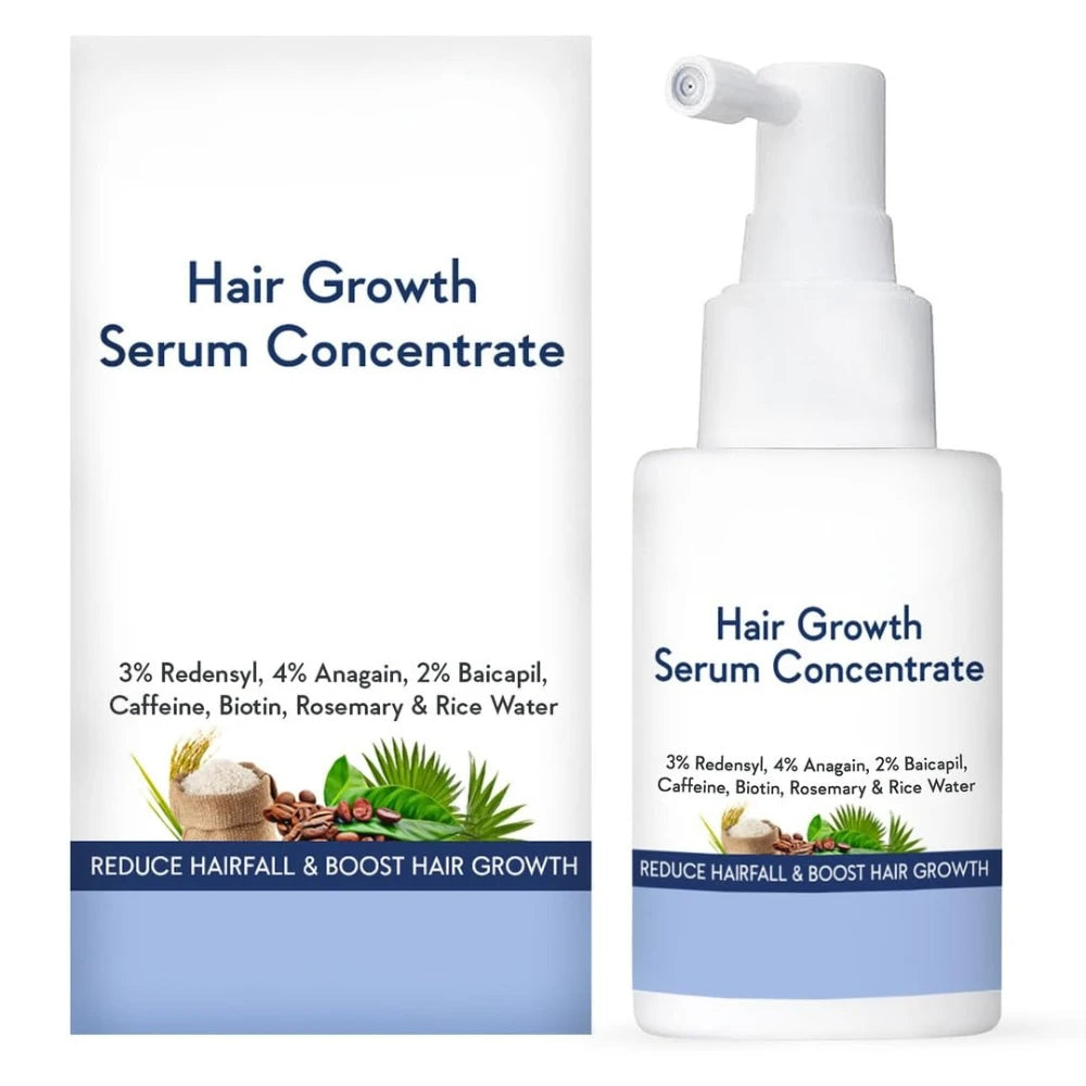 Hair Nourishing Serum Concentrate 3%Redensyl 4%Anagain 2%Baicapil Phytokeratin Rice Water Deep Conditioning Hair
