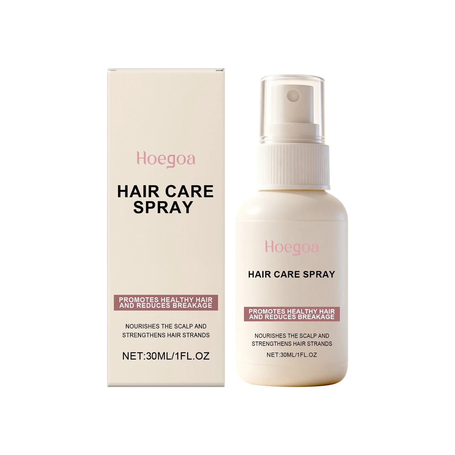 Hair care spray, gently nourishes the scalp, strengthens hair, adds shine, smoothness, and freshness, protects hair.