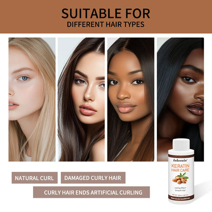 Hair Straightening Lotion Professional Keratin Treatment Cream Smoothing Soft Repair Perms Damaged Frizz Hair Care Products