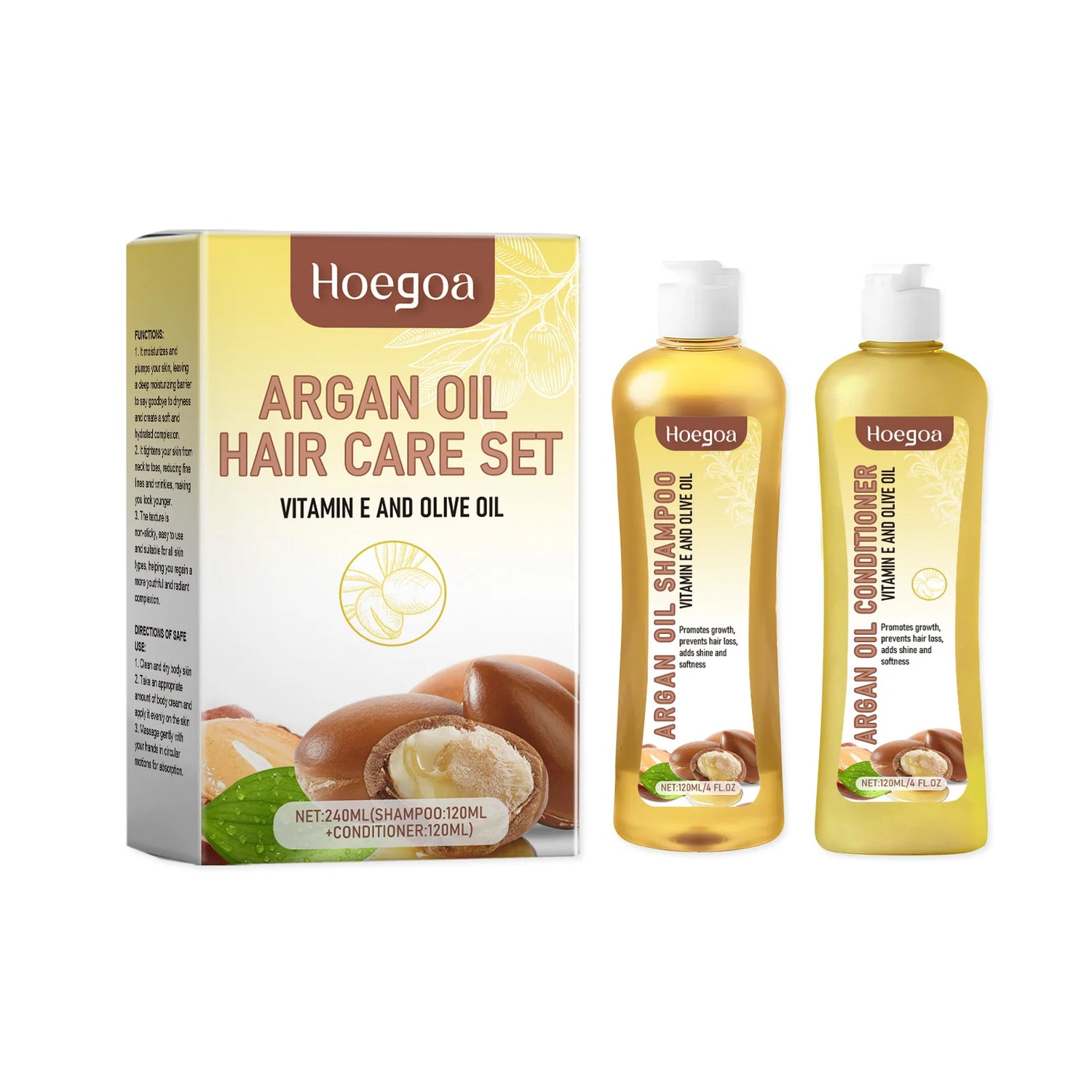 Hair Growth Shampoo Conditioner Set Repairing Strengthen Root Deep Nourish Anti Frizzy Dry Hair Oil Control Smoothing Hair Care