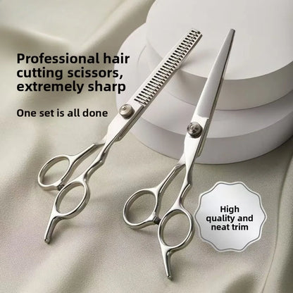 Professional Barber Scissors Hairdressing Scissors Hand Tools Ergonomic Hair Cutting Shears Stylist Tools For Barbershop Salon