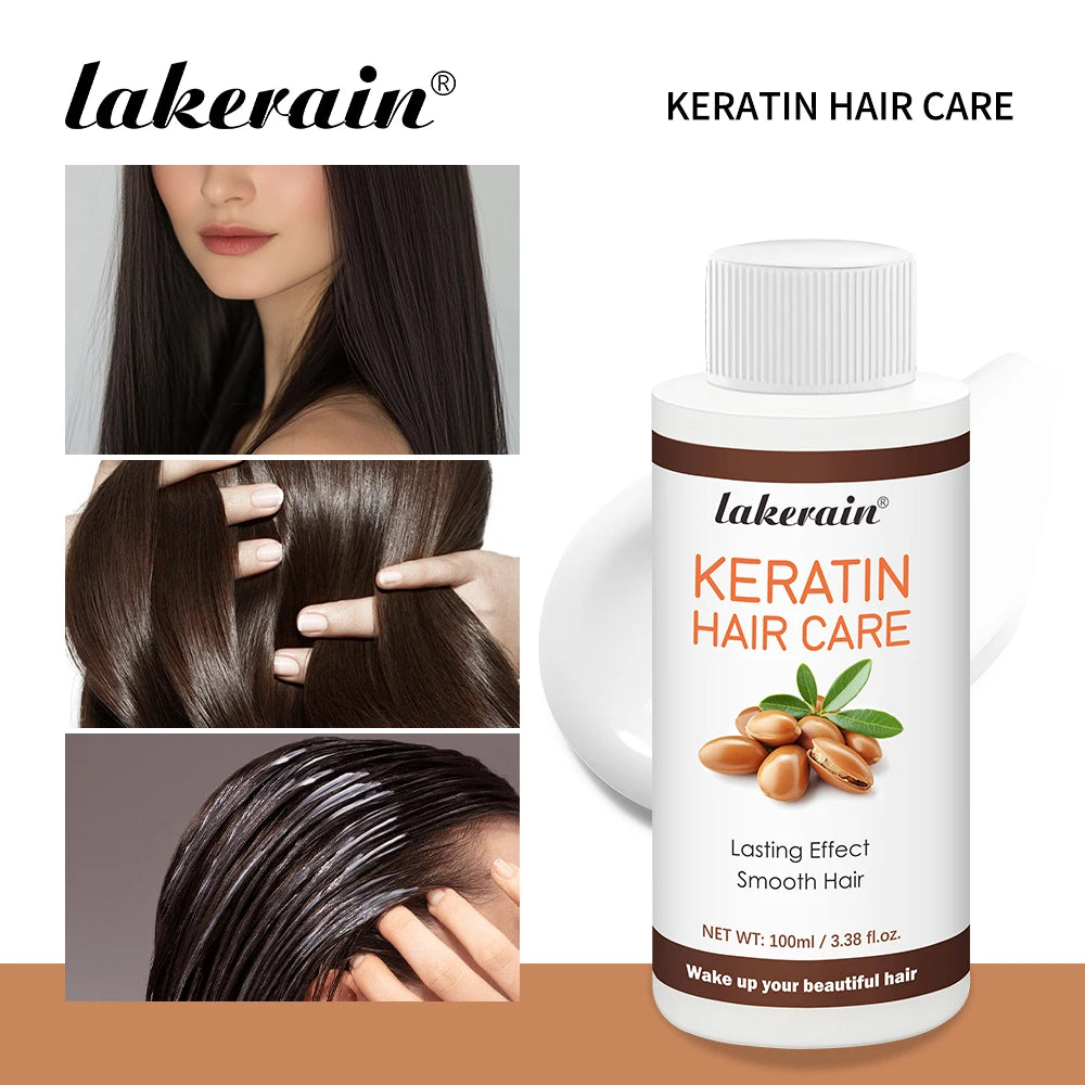 Hair Straightening Lotion Professional Keratin Treatment Cream Smoothing Soft Repair Perms Damaged Frizz Hair Care Products