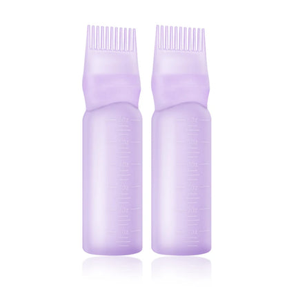 2/3pcs Hair Growth Essential Oil Applicator Bottle &amp; 1ml Scalp Massage Comb Set - Anti-Loss, Scalp Care Tools for All Hair Types