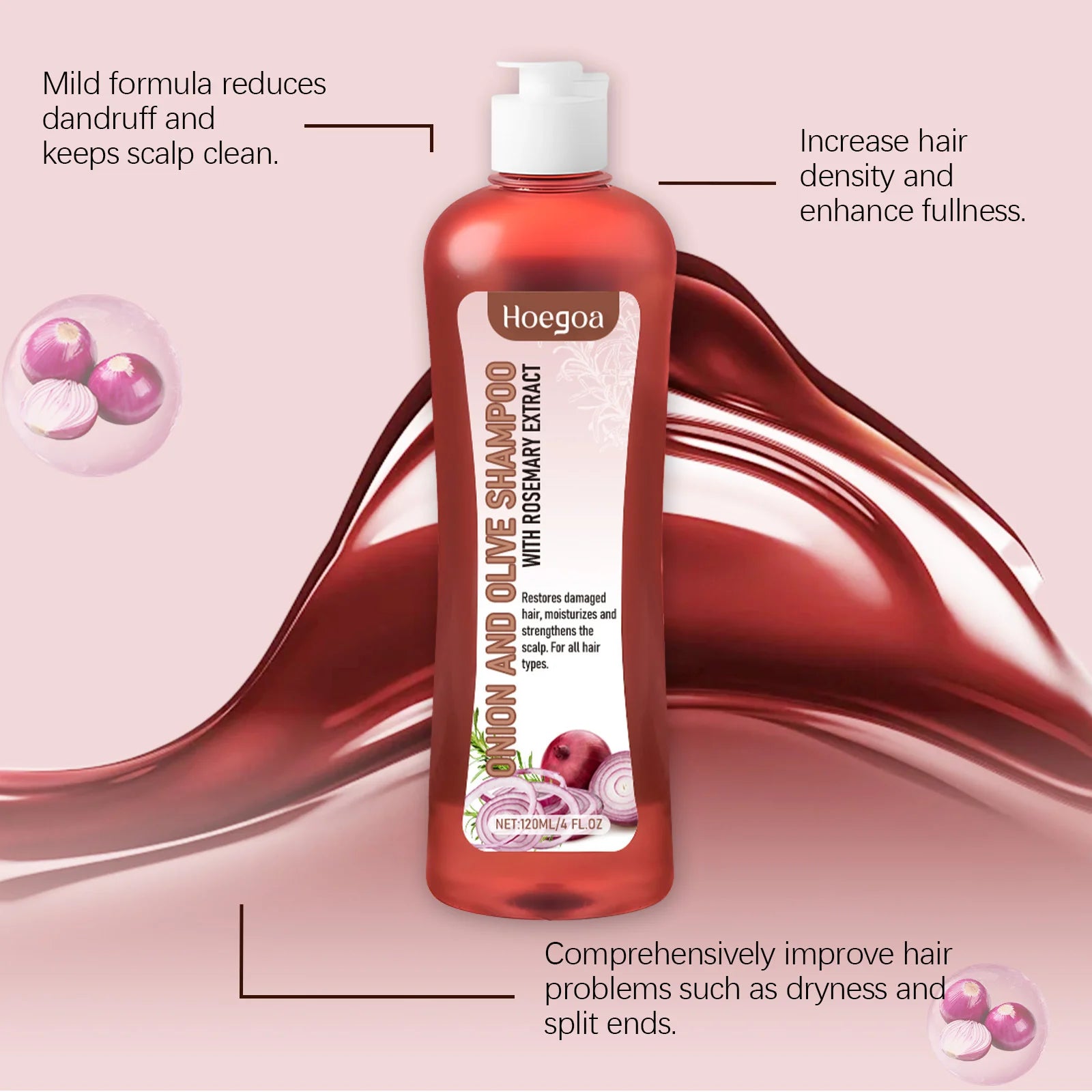 Hair Growth Shampoo Conditioner Set Repairing Strengthen Root Deep Nourish Anti Frizzy Dry Hair Oil Control Smoothing Hair Care