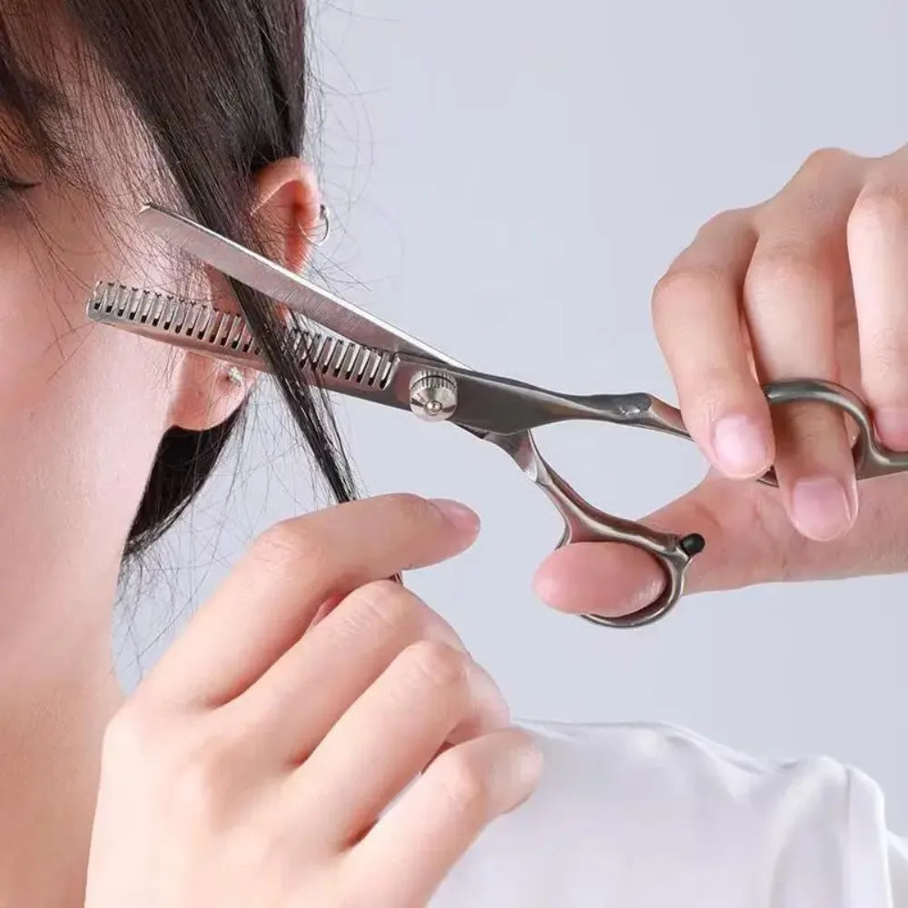 Professional Barber Scissors Hairdressing Scissors Hand Tools Ergonomic Hair Cutting Shears Stylist Tools For Barbershop Salon