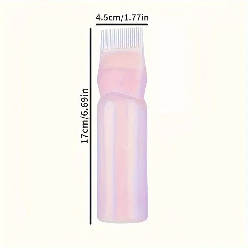 2/3pcs Hair Growth Essential Oil Applicator Bottle &amp; 1ml Scalp Massage Comb Set - Anti-Loss, Scalp Care Tools for All Hair Types