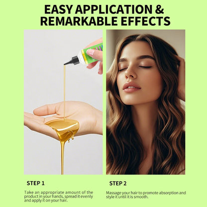 7 in 1 Hair Serum Oil Strengthen Root Smoothing Deep Nourishing Repair Frizzy Hair Product Hair Care Essence For Men Women 120ml