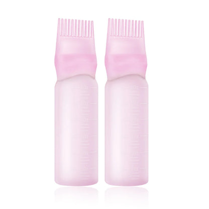 2/3pcs Hair Growth Essential Oil Applicator Bottle &amp; 1ml Scalp Massage Comb Set - Anti-Loss, Scalp Care Tools for All Hair Types