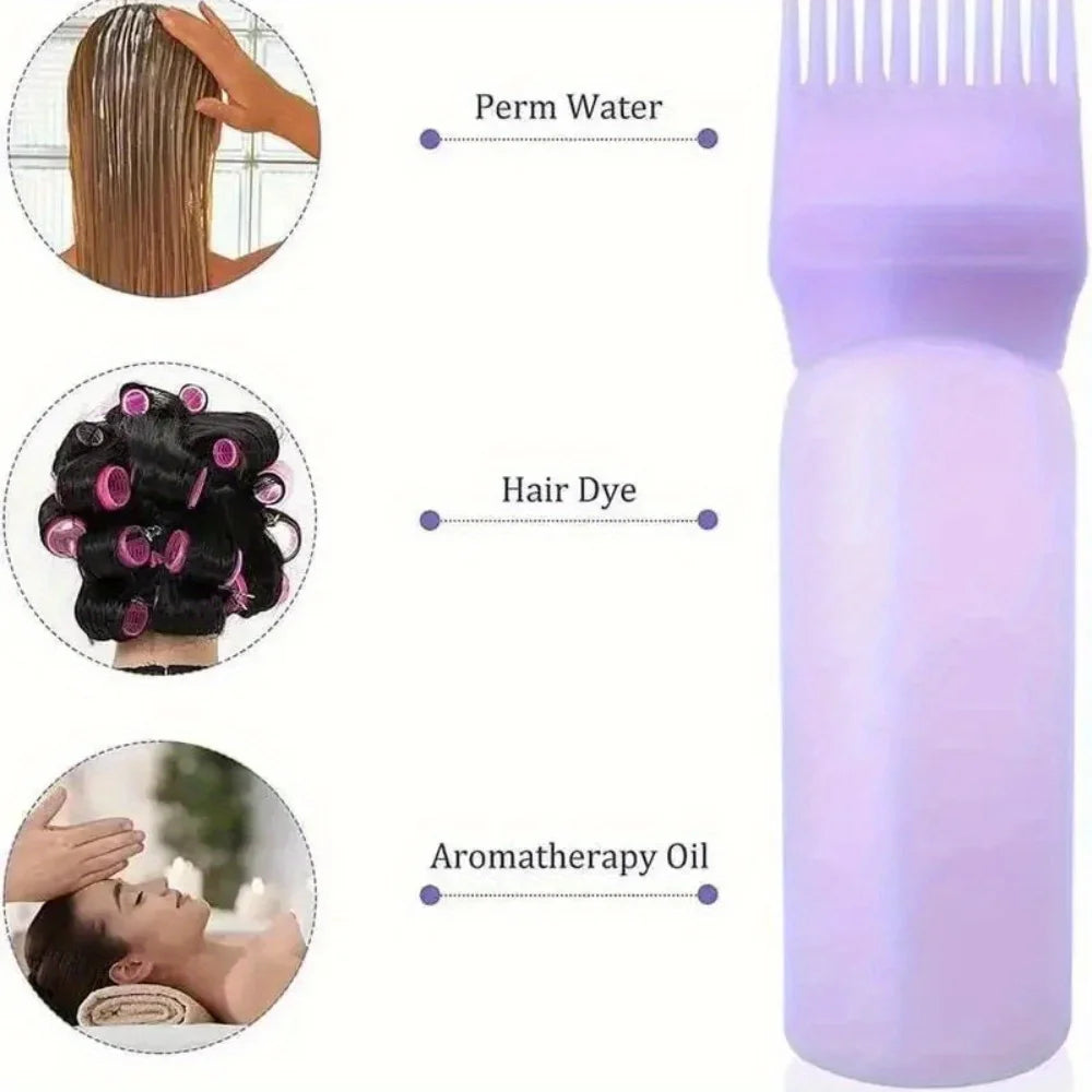2/3pcs Hair Growth Essential Oil Applicator Bottle &amp; 1ml Scalp Massage Comb Set - Anti-Loss, Scalp Care Tools for All Hair Types