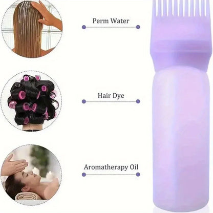 2/3pcs Hair Growth Essential Oil Applicator Bottle &amp; 1ml Scalp Massage Comb Set - Anti-Loss, Scalp Care Tools for All Hair Types