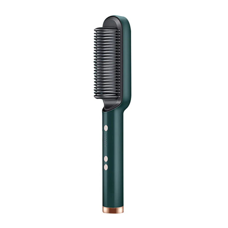 Professional Hair Tyling Tools Salon Steam Styler Hot Mist Nourish Hair Care Water Tank Steam Hair Straightener Brush