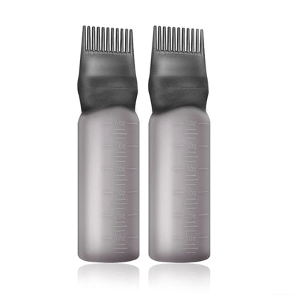 2/3pcs Hair Growth Essential Oil Applicator Bottle &amp; 1ml Scalp Massage Comb Set - Anti-Loss, Scalp Care Tools for All Hair Types
