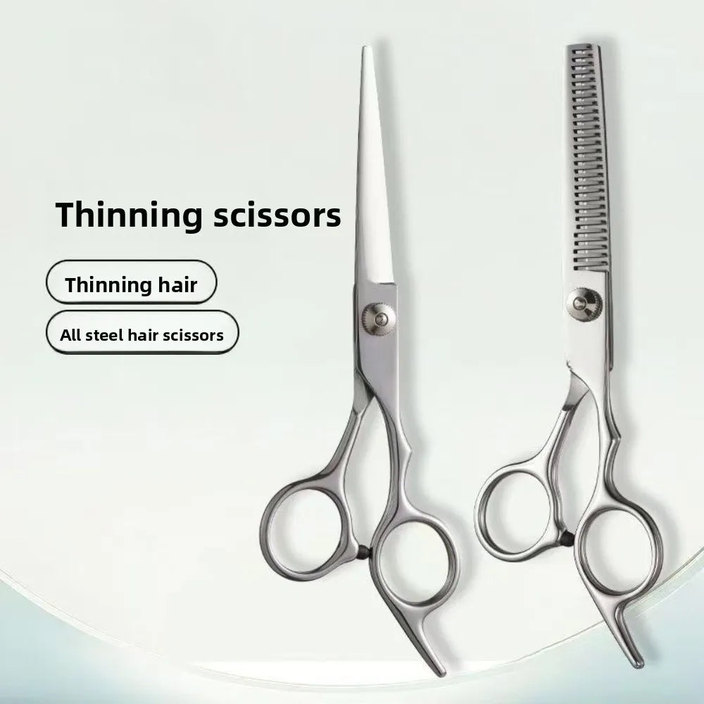 Professional Barber Scissors Hairdressing Scissors Hand Tools Ergonomic Hair Cutting Shears Stylist Tools For Barbershop Salon