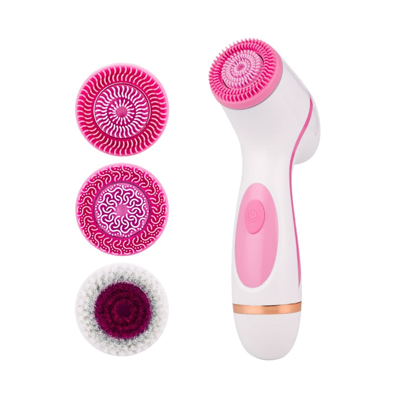 3 in 1 Facial Cleansing Brush