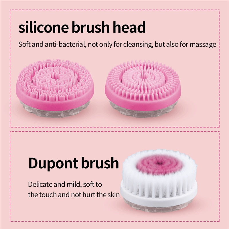 3 in 1 Facial Cleansing Brush